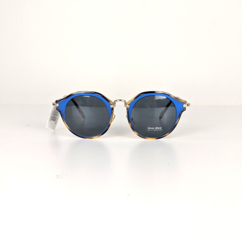 Miu Miu New Sunglasses Authentic Acetate Sunglasses Havana 49mm MU51SS